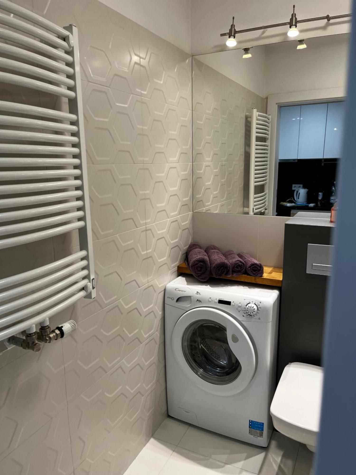 Piekny Apartament Nad Morzem, Hala, Tras Widokowy Apartment กดัญสก์ ภายนอก รูปภาพ